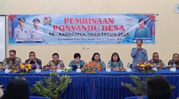 Ketua TP PKK Kabupaten Karo Hadiri Pembinaan Posyandu Desa untuk Percepat Penurunan Stunting
