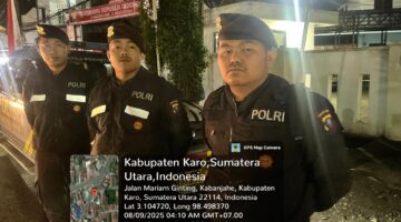 Polres Tanah Karo Gelar Patroli Malam untuk Antisipasi 3C dan Jaga Kamtibmas