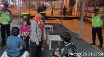 Polres KP3 Tanjung Priok Gelar Operasi Cipkon Patroli Skala Besar Jamin Kamtibmas Aman