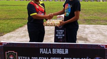 Dandim 0206/Dairi Saksikan Semifinal Gema Sicike-Cike Cup 2025, Dorong Lahirnya Bibit Pesepakbola Lokal