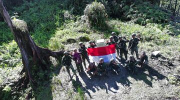 Pos Denom Yonif 751/VJS Patroli Patok Perbatasan, Pastikan Keutuhan Batas Negara
