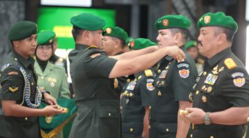KASAD Pimpin Sertijab Pangdam III/Siliwangi, Gubernur Akmil, dan Dansecapa AD