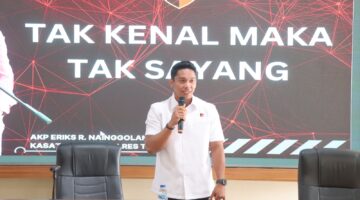 Kasat Reskrim Polres Tanah Karo Ajak Masyarakat Jaga Kebersamaan di Era 5.0