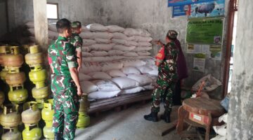 Babinsa Pantau Distribusi Pupuk Bersubsidi, Cegah Penyelewengan di Tingkat Petani