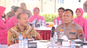 Polres Tanjungbalai Ikuti Launching Gerakan Pangan Murah (GPM) Polri