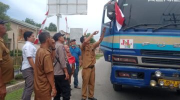 Polsek Bosar Maligas Sukseskan Pembagian Bendera Merah Putih, Wujud Profesionalisme Polri Jelang HUT RI Ke-80