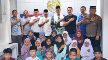 Polsek Pademangan Gelar Syukuran, Santuni Anak Yatim, dan Resmikan Pos Penjagaan Rinaksa Sakalamandala