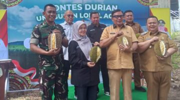 Kadis Pertanian Aceh Resmi Buka Kontes Durian Unggulan di Aceh Tenggara