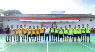 Regu Jaga Alpha Tantang Regu Jaga Charly di Lanjutan Pekan Olahraga HUT RI ke-80 Lapas Sibolga