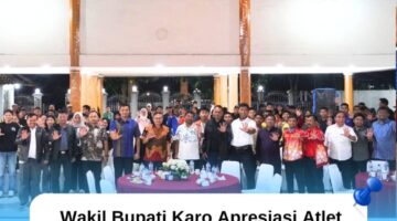 Wakil Bupati Karo Apresiasi Atlet dan Pelatih Berprestasi : Semangat untuk Meningkatkan Prestasi