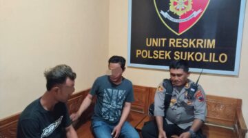 Ungkap Kasus Penganiayaan Saat Persiapan Karnaval Meron, Polsek Sukolilo amankan Dua Pelaku