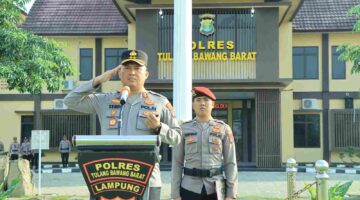 *Kapolres Tulang Bawang Barat Pimpin Upacara Haornas Ke-42 Tahun 2025*