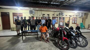 Lakukan Perlawanan dan Berusaha Melarikan Diri, Residivis Curanmor di Tulang Bawang Dilumpuhkan Polisi