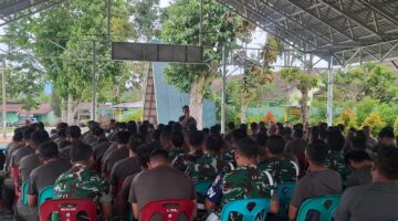 Jam Komandan: Dandim 0206/Dairi Ajak Prajurit Melek Teknologi dan Waspada Hoaks