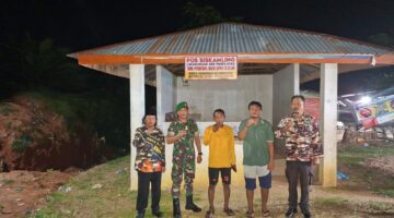 Koramil 08/RP dan FKPPI Laksanakan Patroli Gabungan di Kewilayahan
