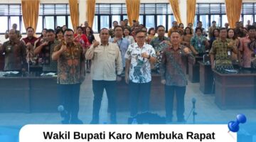Wakil Bupati Karo Membuka Rapat Tugas dan Fungsi Satuan Tugas Percepatan Penyelenggaraan Program Makan Bergizi Gratis