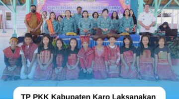 TP PKK Kabupaten Karo Laksanakan Monitoring dan Evaluasi Desa Percontohan 10 Program Pokok PKK Berastagi