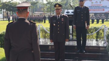 *Wakapolre Tulang Bawang Pimpin Upacara Hari Kesaktian Pancasila 2025*