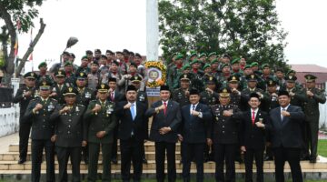 Sambut HUT ke-80 TNI, Kodim 0108/Agara Gelar Ziarah Nasional di TMP Lawe Sagu