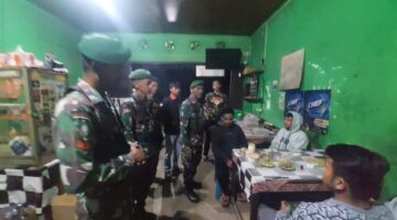 Koramil 01/Barusjahe – Kodim 0205/ Tanah Karo Laksanakan Patroli Kolaborasi dengan Masyarakat