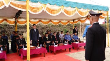 Bupati Pakpak Bharat Franc Bernhard Tumanggor Pimpin Upacara Peringatan Hari Kesaktian Pancasila