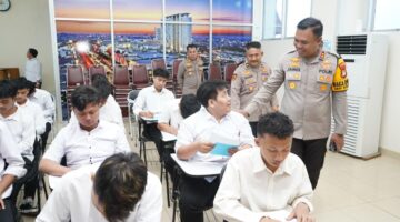 Wakapolres Metro Jakarta Utara Tinjau Tes Psikologi Relawan SPPG Polri
