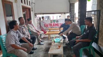Polsek Metro Penjaringan Gelar Giat Satkamling dalam Program “Jaga Jakarta – Jaga Warga”