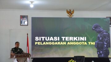 Danrem 083/Bdj : Tidak Ada Tempat bagi Pelanggar di Tubuh TNI