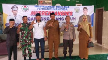 Danposramil Muara Dua Hadiri Musrenbang Desa Blang Crum Tahun Anggaran 2026
