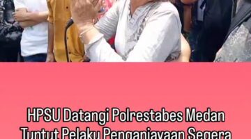 HPSU Gelar Aksi Damai di Polrestabes Medan, Tuntut Pelaku Penganiayaan Segera Ditangkap