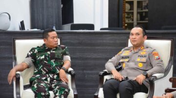 Danrem 083/Bdj dan Kapolres Lumajang Teguhkan Kolaborasi TNI–Polri Jaga Stabilitas Wilayah