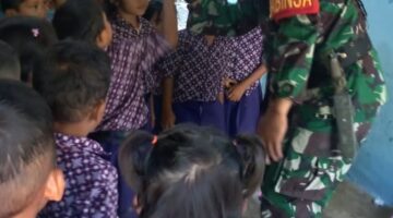 Babinsa Parongil Dampingi Pemeriksaan Kesehatan Gigi Anak PAUD, Wujud Kepedulian TNI pada Generasi Sehat