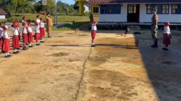 Semangat Nasionalisme Membara di Generasi Muda Kampung Bori