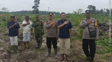 Kapolsek Tanah Jawa Gelar Rangkaian Kegiatan, Perkuat Sinergi Ketahanan Pangan di Hatonduhan