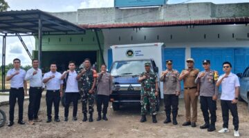 Danramil 06/MB Mayor Inf Kurniawan Edi Saputra Dampingi Launching Program Pemerintah Pusat MBG (Makan Bergizi Gratis) di Kecamatan Marbau