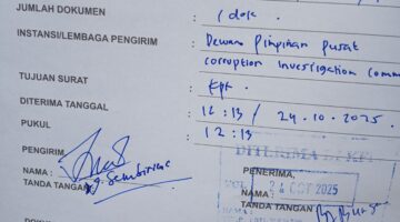 CIC Laporkan Dugaan Korupsi PJT II Puwakarta & Penyalagunaan Jabatan ke KPK