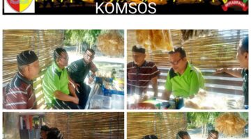 Babinsa Koramil 05/Lubuk Alung Jalin Komsos dengan Warga Binaan