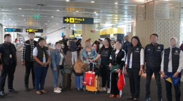 Imigrasi Ngurah Rai Deportasi 4 WN Vietnam yang Bekerja sebagai Terapis Spa di Kuta