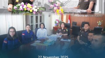 Kejaksaan Negeri Karo Ikuti Bimbingan Teknis Arahan Jaksa Agung Muda Tindak Pidana Khusus Secara Virtual