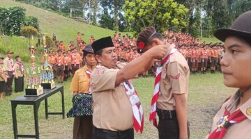 Dinas Pendidikan Kabupaten Karo Gandeng Kwarcab Karo Laksanakan LKPP Bina SMP Dikkar 2025