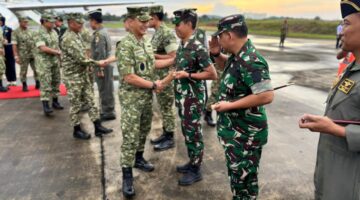 Latihan Integrasi TNI Babel – Morowali, Wakasal Tinjau Langsung Aksi Prajurit Samudera 