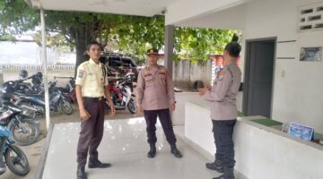 Satbinmas Polres Tebingtinggi Sambang & Pengawasan Ke Kantor Telkom