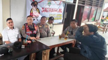 Polsek Pademangan Gencarkan Edukasi Kamtibmas di Pasar Elang