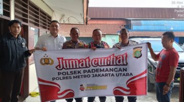 Polsek Pademangan Gelar “Jumat Curhat” di Pasar Elang untuk Serap Aspirasi Warga