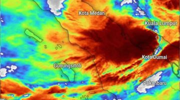Siklon Tropis Senyar Berangsur Mereda, Aceh Kembali Cerah Berawan Sementara Sumatera Utara Bersiap Pulih dari Sisa Hujan