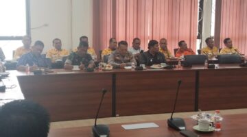 Siaga Bencana, Danramil 01/AK Hadiri Rapat Koordinasi Perkembangan Situasi Penanggulangan Bencana Alam Kabupaten Labuhanbatu Utara