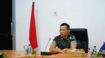 Dandim 0209/Labuhanbatu Ikuti Rakor Penanganan Bencana Bersama Menko PMK