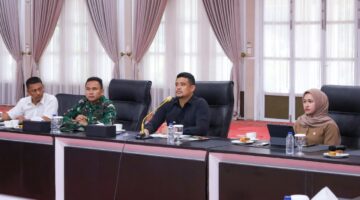 Pangdam I/BB Hadiri Rapat Kordinasi tentang Percepatan Penanganan Banjir dan Longsor di Sumut, Sumbar, dan Aceh