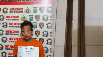 Curi Penahan Tampias Hujan, Pria di Tanjungbalai Dibekuk Polsek Sei Tualang Raso