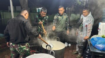 Penuhi Kebutuhan Pangan Korban Banjir Aceh Utara-Lhokseumawe, TNI AD Dirikan Dapur Lapangan